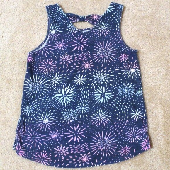 KOHLS Sol GIRL'S TANK TOP, Girls Size 12, CUTEST TANK 60% Cotton, 40% Polyester - Picture 1 of 5